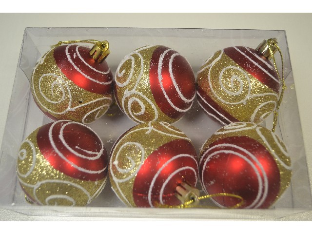 Набор шаров G13 6см 6шт